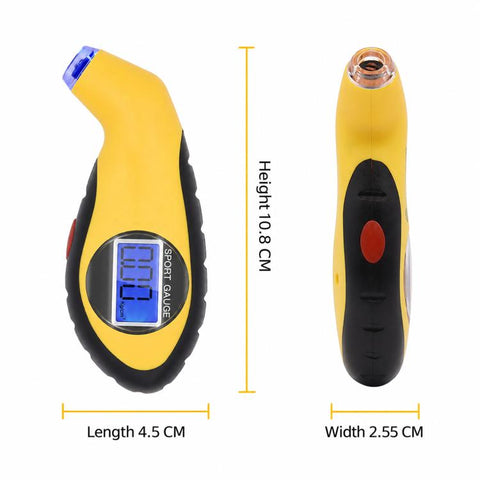 Car High-precision Digital Display Tire Monitoring Gauge Tire Pressure Tool