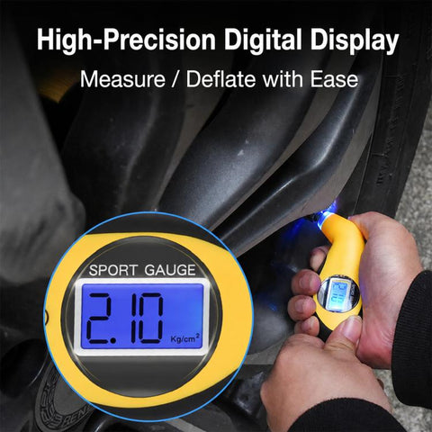 Car High-precision Digital Display Tire Monitoring Gauge Tire Pressure Tool