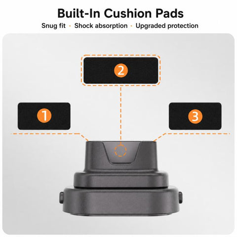 Xasurg Detachable Car Mount Base Desktop Stand, For DJI Osmo Pocket 4 / 3