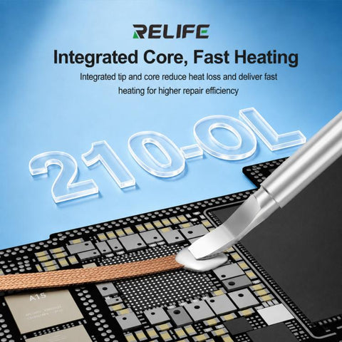 RELIFE 210?OL Curved Soldering Iron Tip