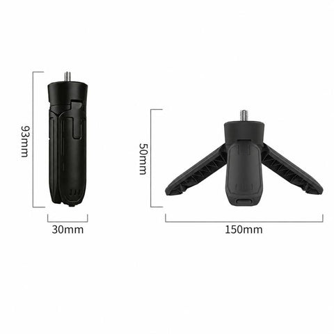 Xasurg Mini Handheld Tripod Pop-up Pocket Gimbal Desktop Holder with 1/4 inch Screw