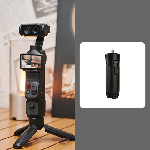 Xasurg Mini Handheld Tripod Pop-up Pocket Gimbal Desktop Holder with 1/4 inch Screw