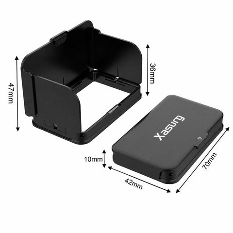 Xasurg Magnetic Sun Hood Foldable Screen Shade For DJI Action 6 /  Insta Ace Pro / Ace Pro 2