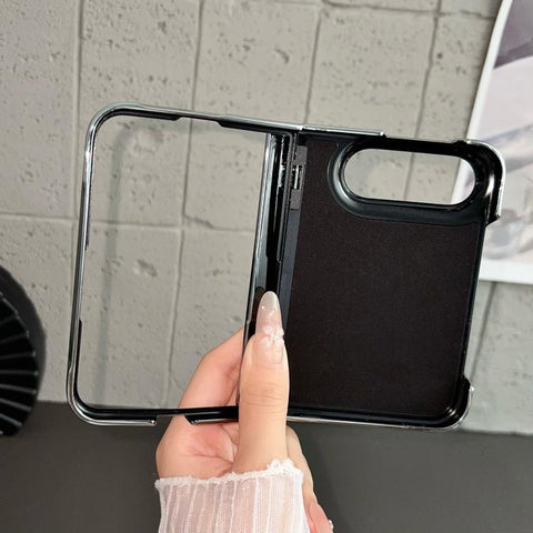 Rebound Hinge Gradient Bling Glitter Phone Case, For iPhone Duo