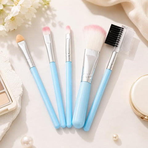5 PCS/Set Makeup Brush Set Beauty Tools Eyeshadow Brush Sponge Brush