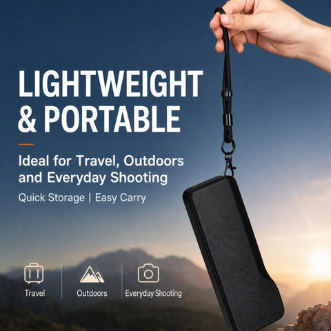 Xasurg Protective Storage Box Cover with Filter & Card Slots, For DJI Osmo Pocket 4P