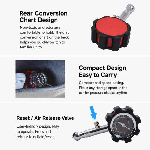 High Precision Tire Monitoring Gauge Tire Pressure Tool