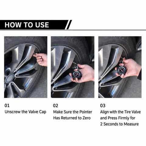 High Precision Tire Monitoring Gauge Tire Pressure Tool