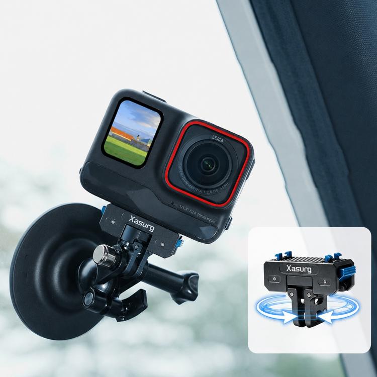 Xasurg Magnetic Quick Release Adapter Mount, For Insta360 X5 / X4 Air / Ace Pro / Pro 2