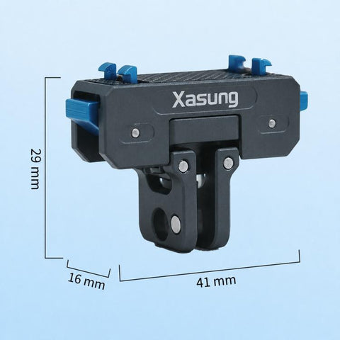 Xasurg Magnetic Quick Release Adapter Mount, For Insta360 X5 / X4 Air / Ace Pro / Pro 2