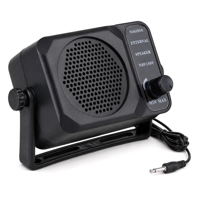 NSP-150V Car Radio External Speaker with Volume Control and Adjustable Stand