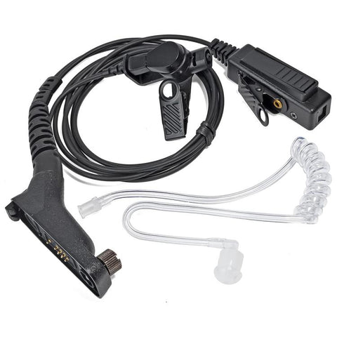 Walkie-Talkie Transparent Acoustic Tube Earpiece, For Motorola APX8000