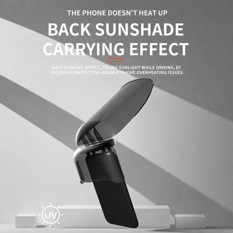Anti-Reflection Adjustable Sun Hat Style Phone Holder Sunshade, Sun Hat Style