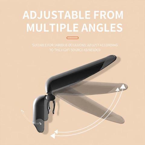 Anti-Reflection Adjustable Sun Hat Style Phone Holder Sunshade, Sun Hat Style