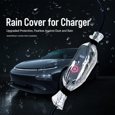Power Strip Charging Gun Outdoor Waterproof Cover, 65x25cm, 45x23cm