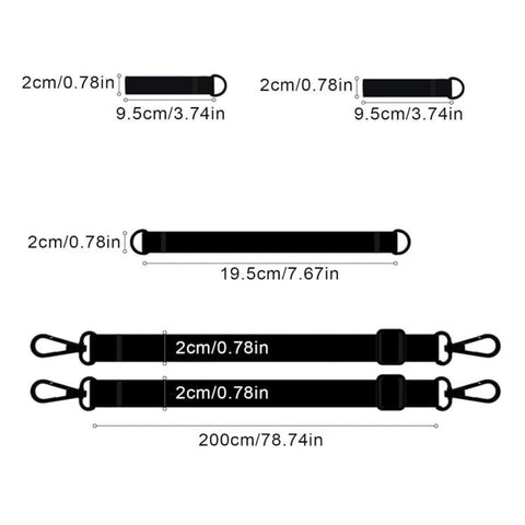 Outdoor Sun Umbrella Windproof Buckle Fixing Rope