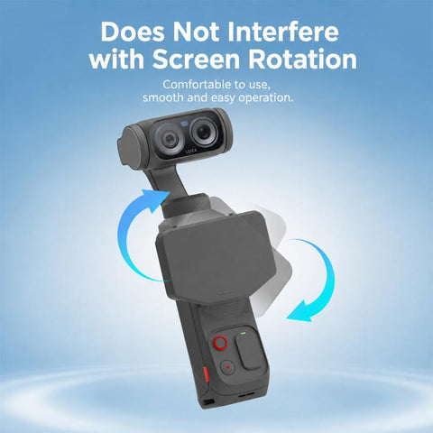 For Insta360 Luna Ultra / Pro Screen Shield Magnetic Folding Anti-Glare Sunshade Cover, Common Version, NFC Version
