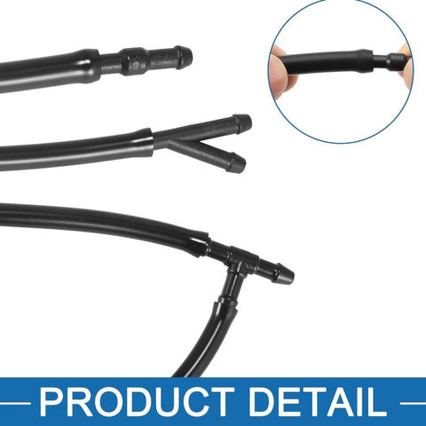 2 PCS Car Windshield Washer Wiper Jet Water Spray Nozzle for Ford Focus 2008-2010
