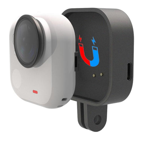 Action Camera Magnetic Charging Dock Mount Adapter, For Insta360 GO Ultra