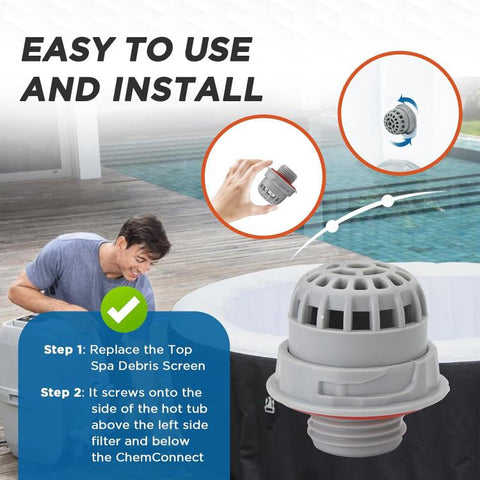 P05346 Pool Top Debris Screen For LAY-Z-SPA