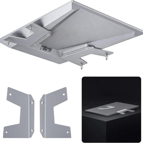 For Starlink Performance Gen3 Aluminum Alloy Base Flat Mount Bracket for RV, Boat, For Starlink Performance Gen3