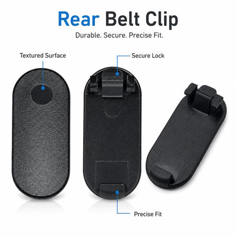 Walkie Talkie Back Clip Belt Clamp for Motorola Talkabout T800, For Motorola Talkabout
