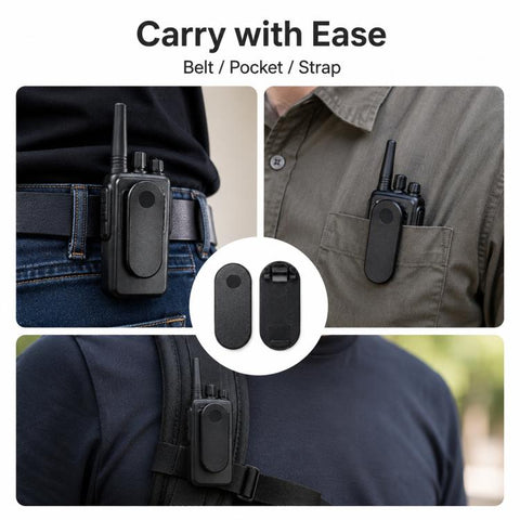Walkie Talkie Back Clip Belt Clamp for Motorola Talkabout T800, For Motorola Talkabout