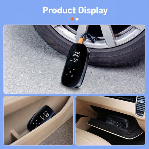 Wireless Digital Display Car Air Pump Portable Car Electric Tire Air Pump