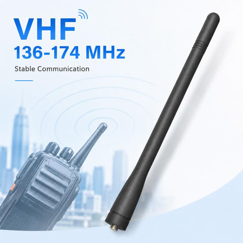 136-147MHz KRA-26 VHF Walkie-Talkie Antenna for Kenwood, Length: 16.8CM