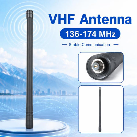 136-174MHz VHF Walkie-Talkie Antenna for Vertex VX-160 / VX-170, Length: 19CM