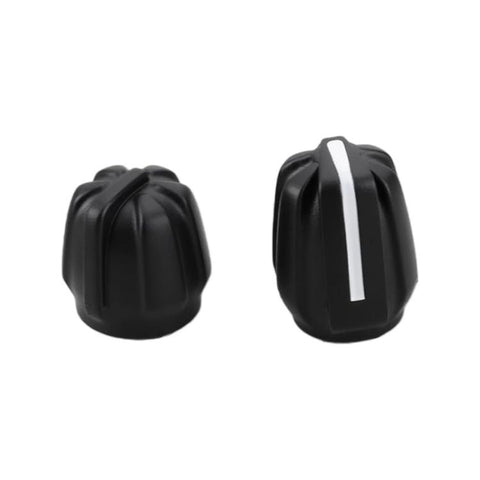 2 PCS/Pack Two-Way Radio Channel Selection and Volume Adjustment Knob Cap for Kenwood NX-340 / NX-240
