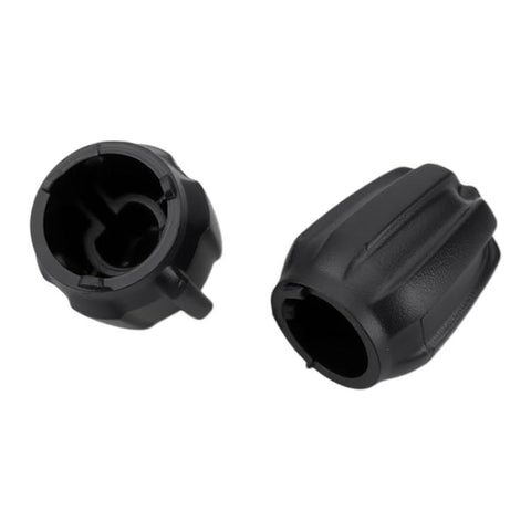 2 PCS/Pack Two-Way Radio Channel Selection and Volume Adjustment Knob Cap for Kenwood NX-340 / NX-240