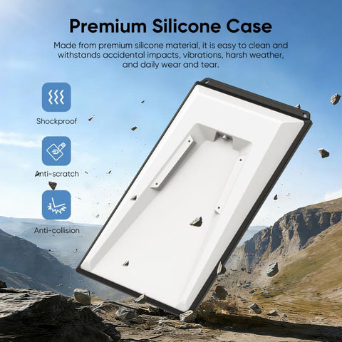Satellite Disk Waterproof Sandproof Silicone Protective Case, For Starlink Mini