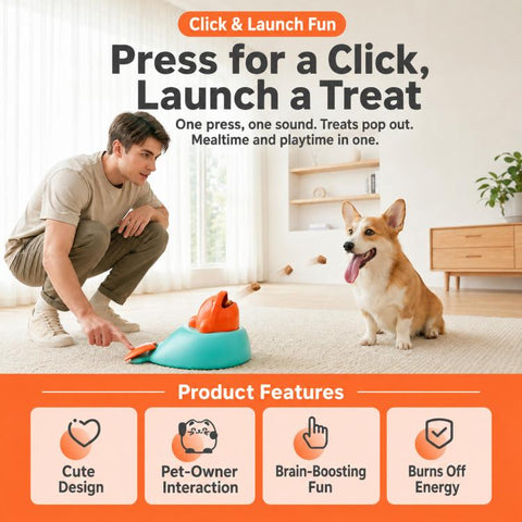 Interactive Self-addictive Automatic Feeder Pet Toy