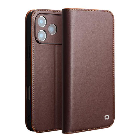 QIALINO Classic Gen2 Genuine Leather Phone Case, For iPhone 18 Pro, For iPhone 18 Pro Max