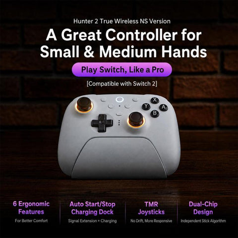 8BitDo Orion Bluetooth Gaming Controller with RGB Lighting