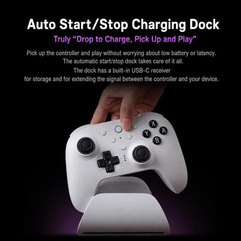 8BitDo Orion Bluetooth Gaming Controller with RGB Lighting