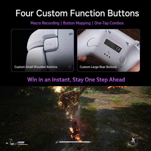 8BitDo Orion Bluetooth Gaming Controller with RGB Lighting