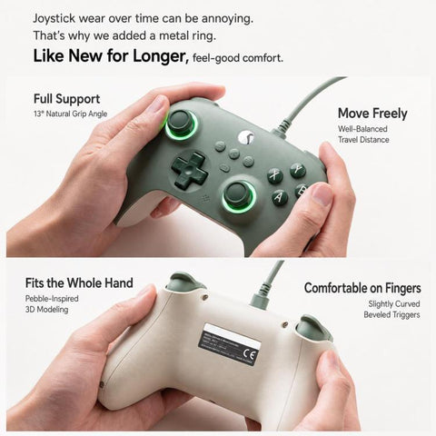 8BitDo Orion Youth Wired Gaming Controller with RGB
