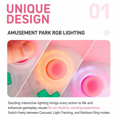 8BitDo Orion Mini Wired Gaming Controller with RGB Light