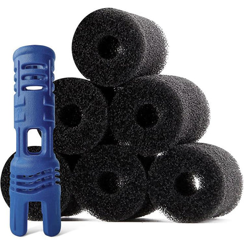 TSP10 Cleaner with 6 Black Sponges For Zodiac Polaris TailSweep Pro