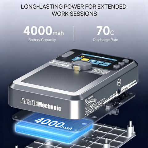 MECHANIC PN360 Portable Manual / Auto Double Pulse Digital Display Battery Spot Welder, MECHANIC PN360