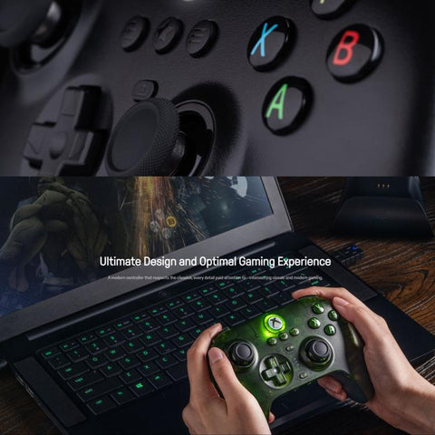 8BitDo Orion X-Pro Tri-Mode Wireless Game Controller with Dual Hall Effect Joysticks for Xbox, PC, Android and iOS