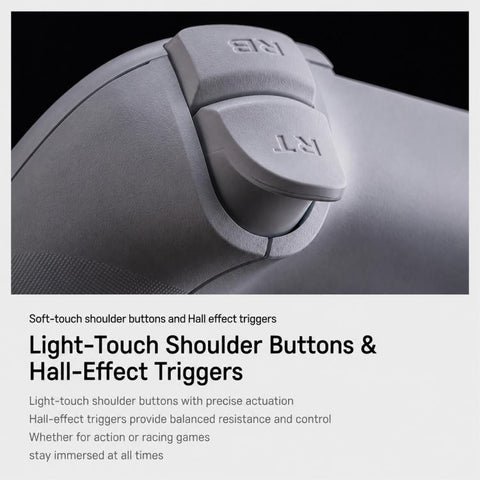 8BitDo Orion Stretch Mobile Game Controller, Hall Effect Joysticks, Bluetooth Wireless Phone Gamepad for iOS and Android