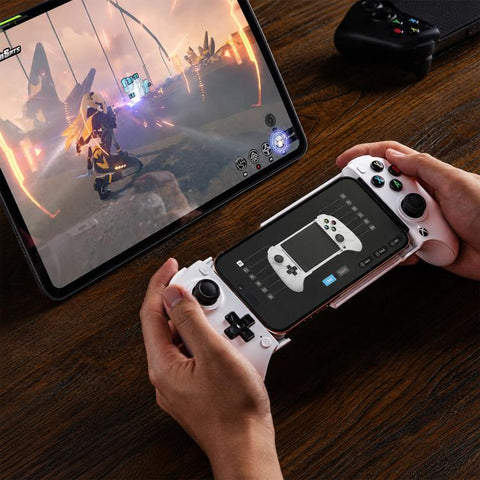 8BitDo Orion Stretch Mobile Game Controller, Hall Effect Joysticks, Bluetooth Wireless Phone Gamepad for iOS and Android