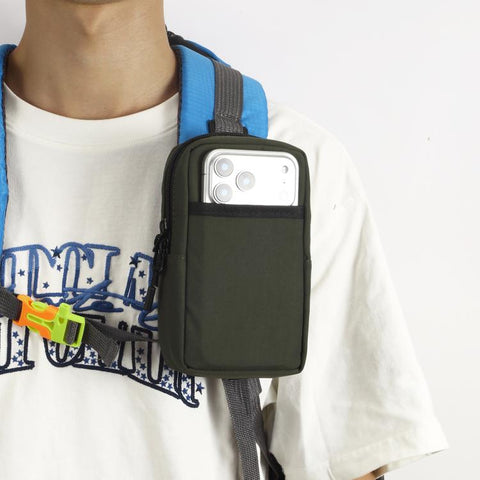 Nylon Portable Shoulder Strap Phone Bag