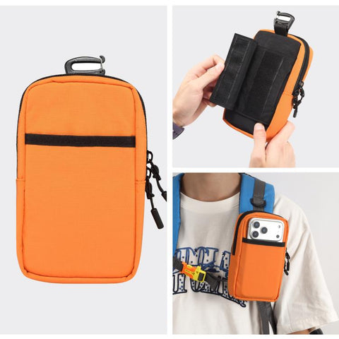Nylon Portable Shoulder Strap Phone Bag
