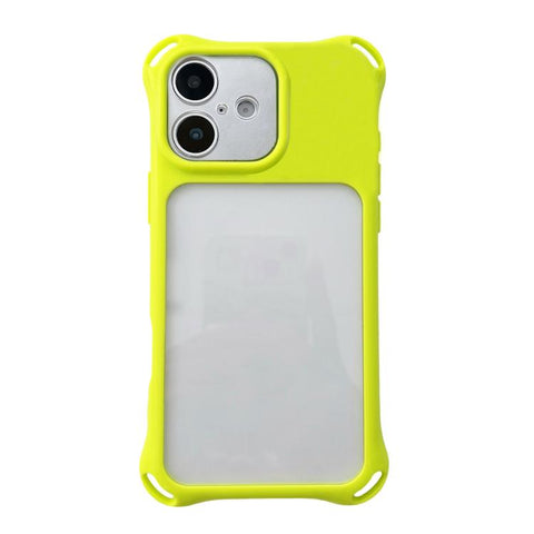 Four-corners Lanyard Holes Acrylic Hybrid TPU  Phone Case, For iPhone 16 Pro, For iPhone 16, For iPhone 15 Pro Max, For iPhone 15 Pro, For iPhone 15