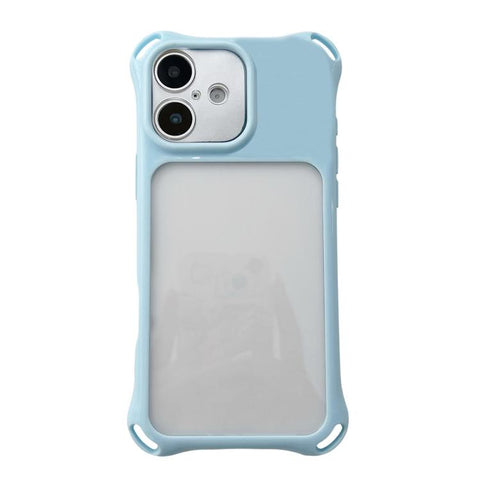 Four-corners Lanyard Holes Acrylic Hybrid TPU  Phone Case, For iPhone 16 Pro, For iPhone 16, For iPhone 15 Pro Max, For iPhone 15 Pro, For iPhone 15