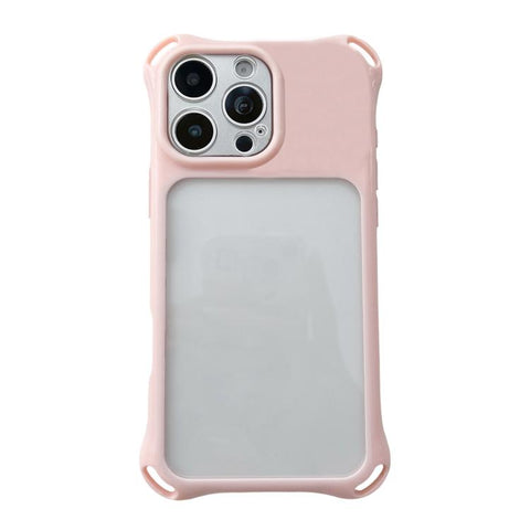 Four-corners Lanyard Holes Acrylic Hybrid TPU  Phone Case, For iPhone 16 Pro, For iPhone 16, For iPhone 15 Pro Max, For iPhone 15 Pro, For iPhone 15